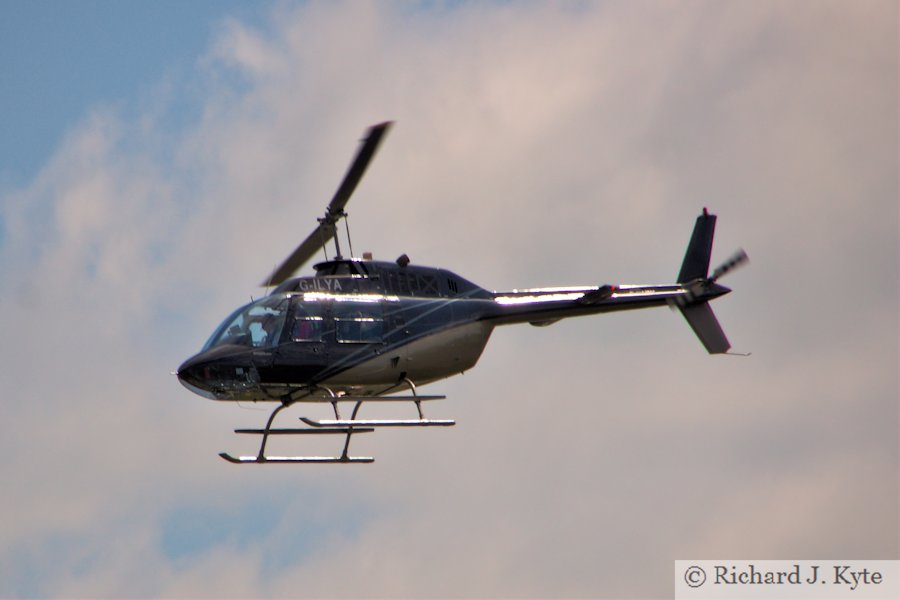 Bell 206 Jetranger Helicopter, Throckmorton Airshow 2013