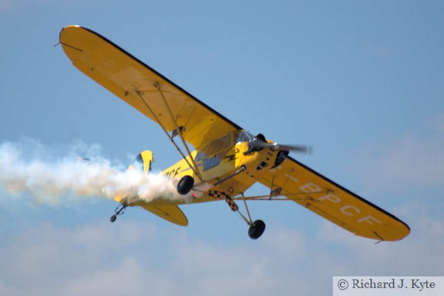 Piper J3 (G-BPCF), Throckmorton Air Show 2013