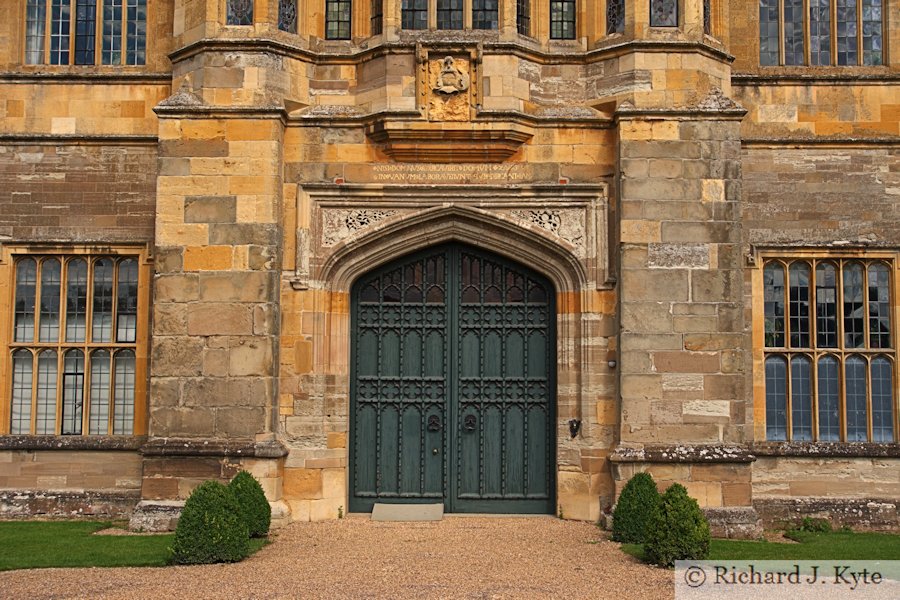 The Front Door of Coughton Court, Warwickshire