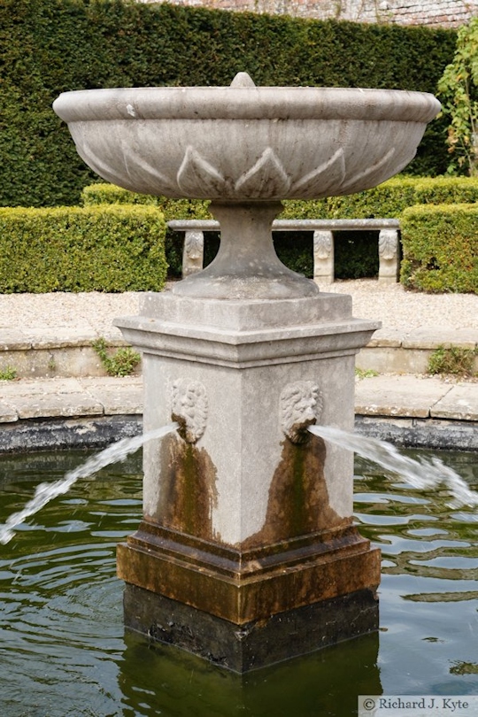 Fountain, Coughton Court, Warwickshire