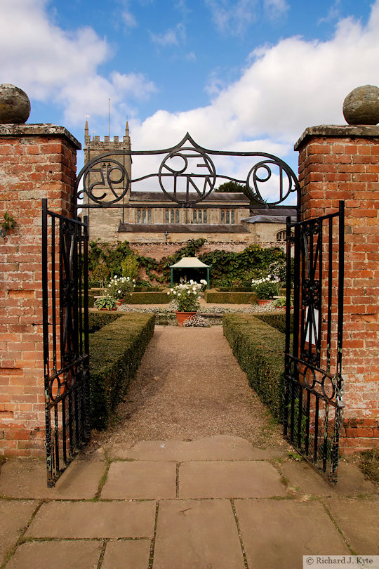 Looking towards an Ornamental Pool, Coughton Court, Warwickshire
