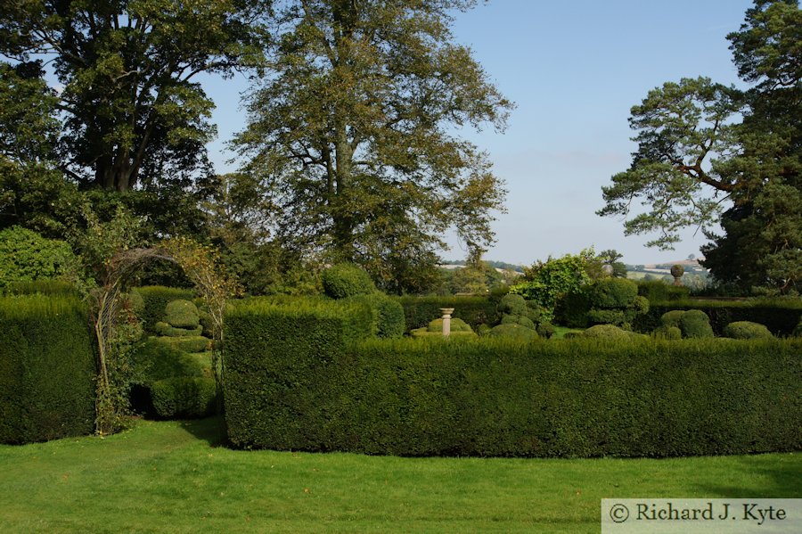 The Best Garden as seen from the house, Chastleton House, Oxfordshire