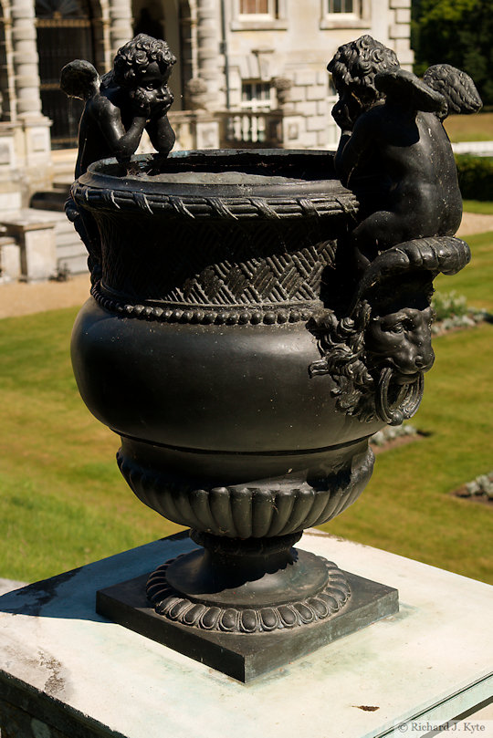 Urn, The Parterre, Kingston Lacy, Dorset