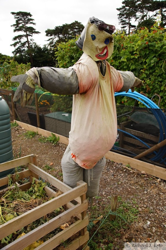 Scarecrow, Kitchen Garden, Kingston Lacy, Dorset