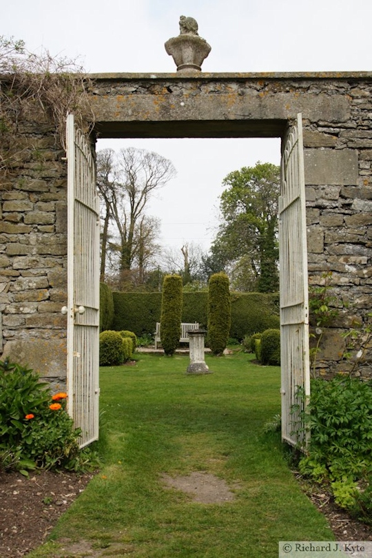 Entrance to the Walled Garden, Newark Park, Gloucestershire