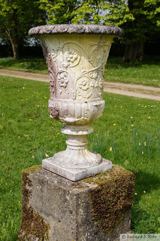 Urn, Newark Park, Gloucestershire