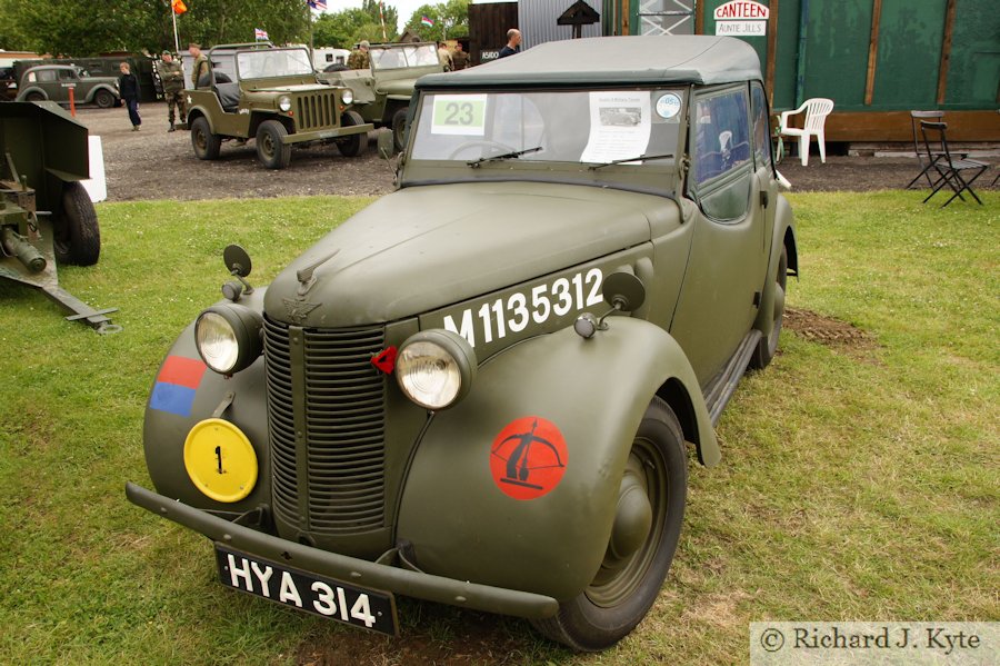 Exhibit Green 23 - Austin 8 Military Tourer (HYA 314), Wartime in the Vale 2015