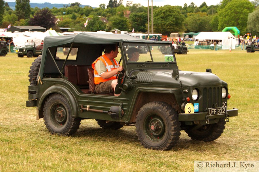Exhibit Green 43 - Austin Champ (UFF 332),  Wartime in the Vale 2015