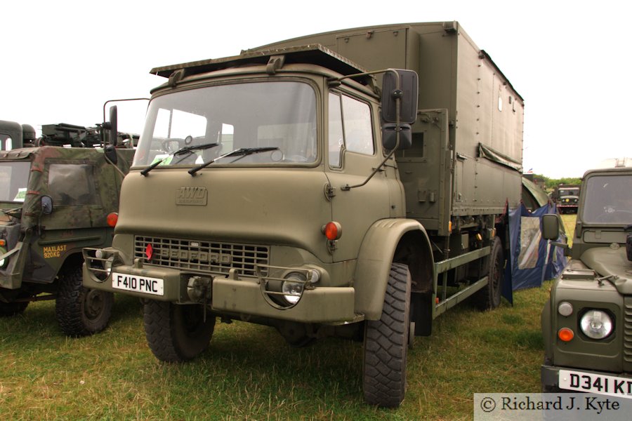 Exhibit Green 73 - Bedford MJ Turbo (F410 PNC) , Wartime in the Vale 2015