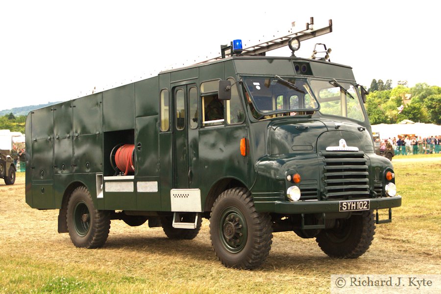 Exhibit Green 82 - Bedford RLHZ Self Propelled Pump Green Goddess (SYH 102) , Wartime in the Vale 2015