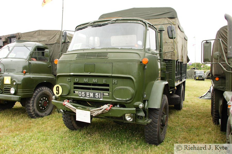 Exhibit Green 94 - Commer TS3 Cargo (05 EM 51),  Wartime in the Vale 2015