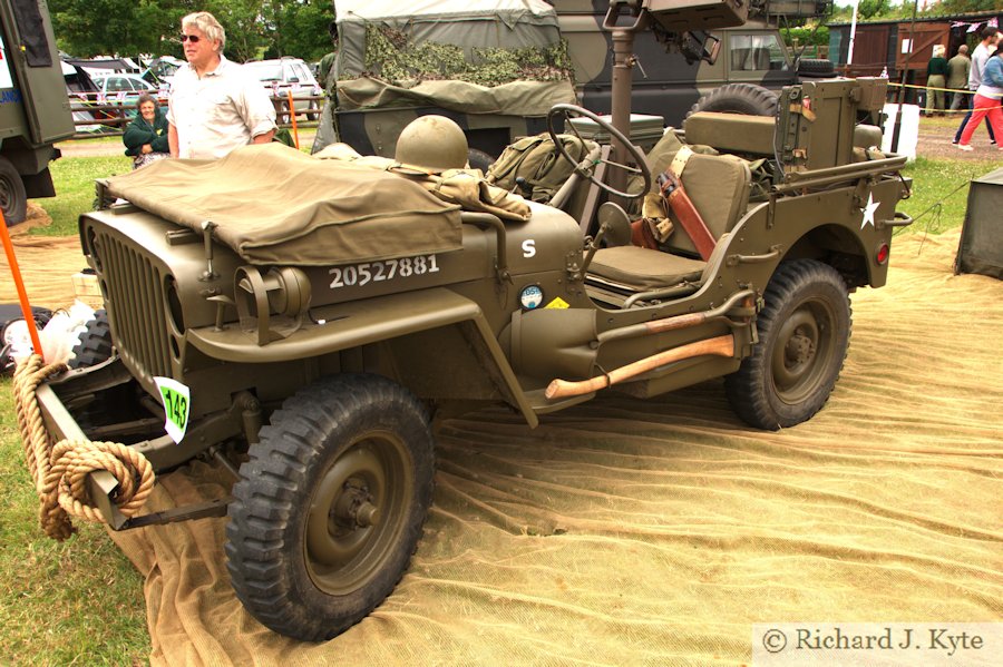Exhibit Green 143 - Ford GPW (USA 20527881), Wartime in the Vale 2015
