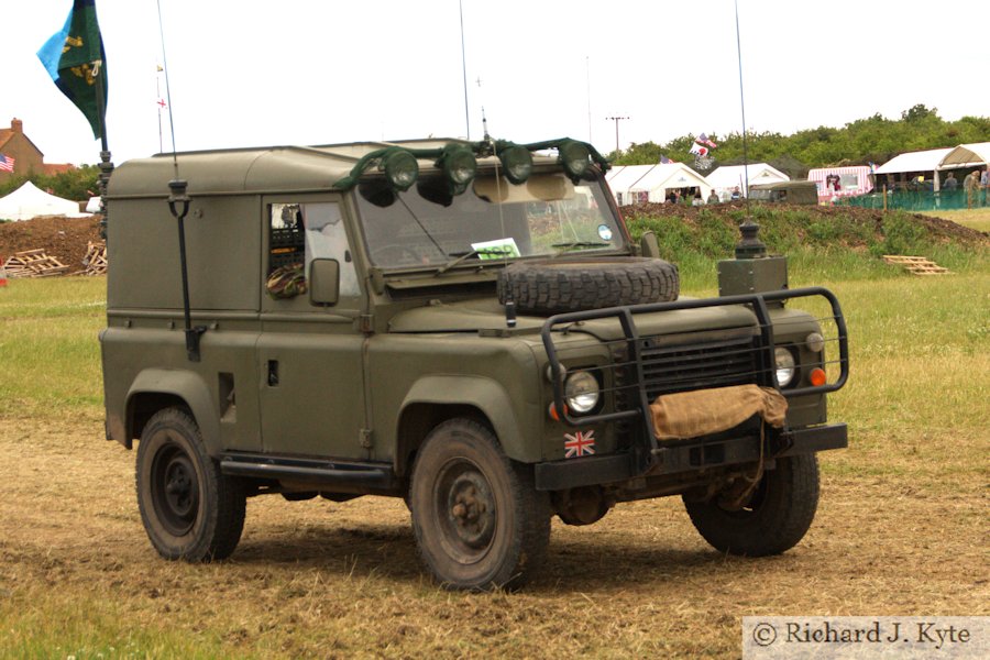 Exhibit Green 198 - Land Rover 90 FFR Command Post, Wartime in the Vale 2015