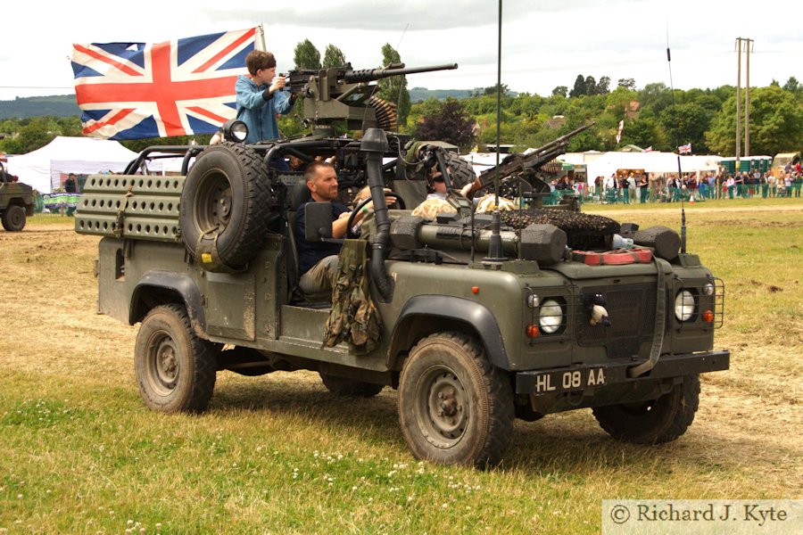 Exhibit Green 264 - Land Rover WMIK (HL 08 AA), Wartime in the Vale 2015