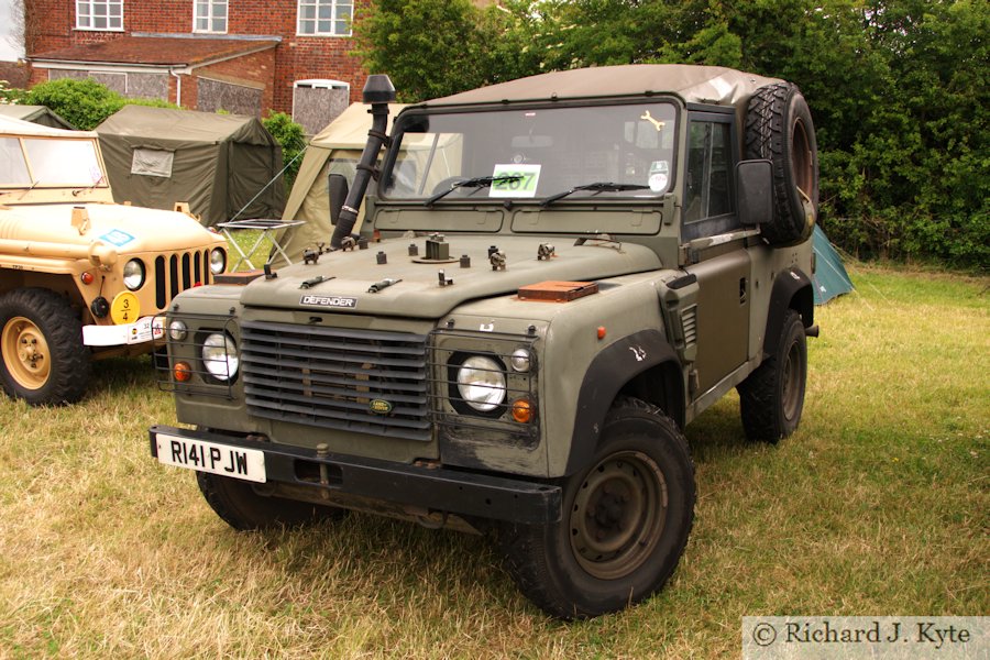 Exhibit Green 267 - Land Rover Wolf (R141 PJW), Wartime in the Vale 2015