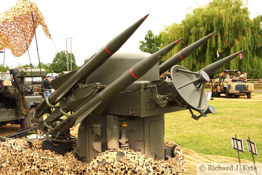Exhibit Green 289 - Pinzgauer 712 6x6 Rapier Missile System, Wartime in the Vale 2015