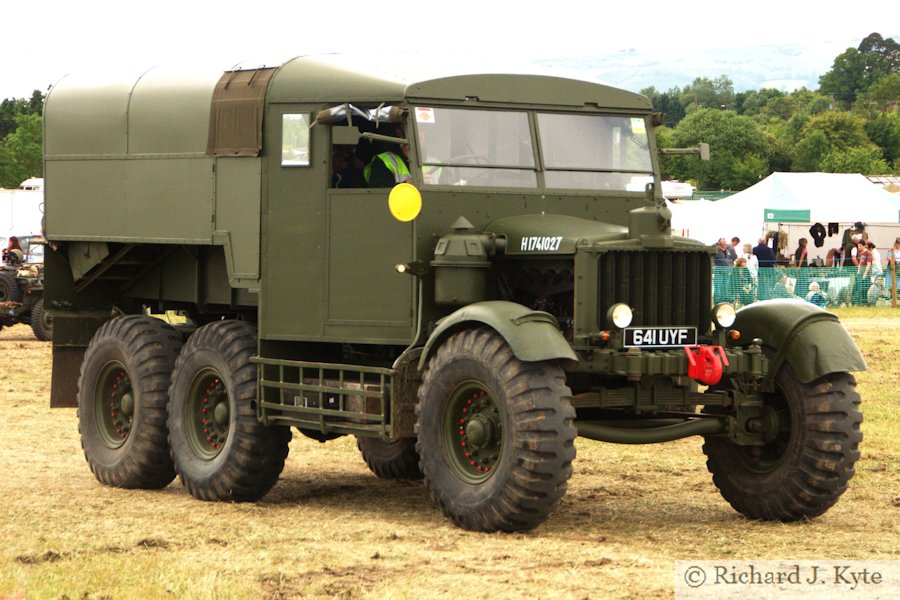 Exhibit Green 303 - Scammell Pioneer (641 UYF/H1741027), Wartime in the Vale 2015