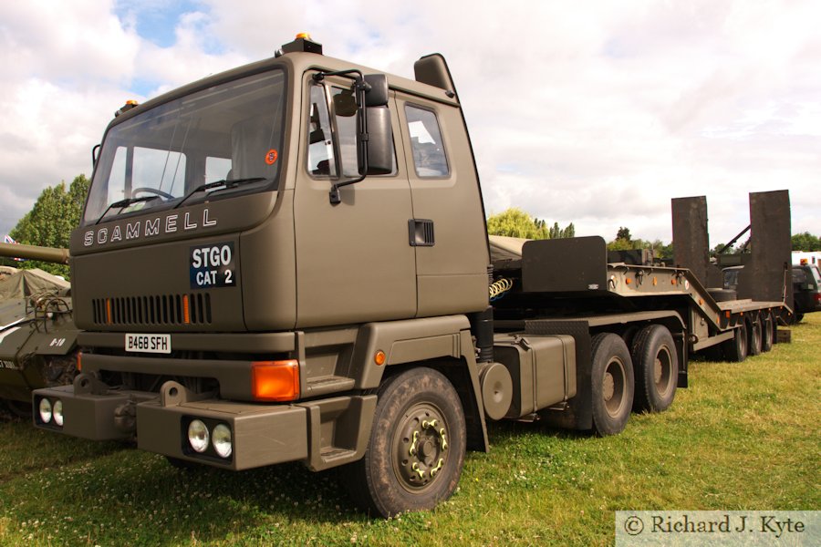 Exhibit Green 304 - Scammell S26 Transporter (B468 SFH), Wartime in the Vale 2015