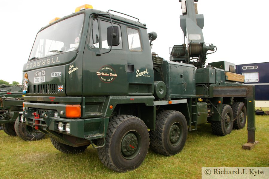 Exhibit Green 306 - Scammell S26 Recovery 8x6 (76 KH 73/G910 TBD), Wartime in the Vale 2015
