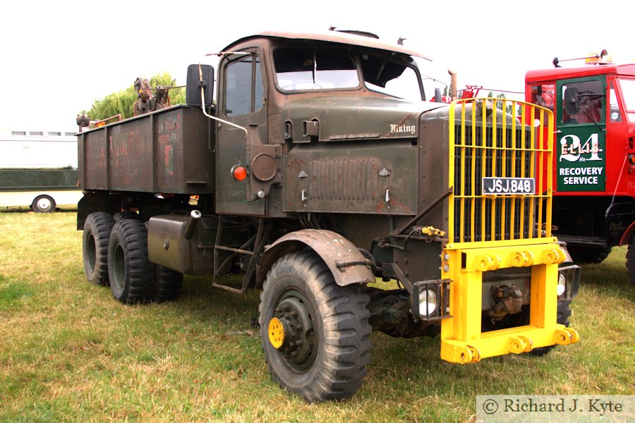 Exhibit Green 307 - Scammell Constructor (JSJ 848), Wartime in the Vale 2015