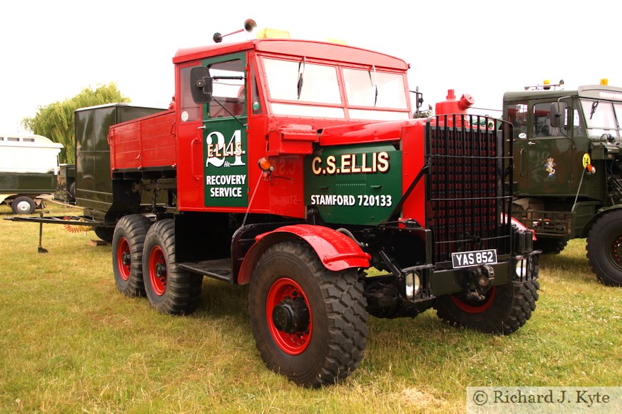 Exhibit Green 312 - Scammell Explorer (YAS 852), Wartime in the Vale 2015