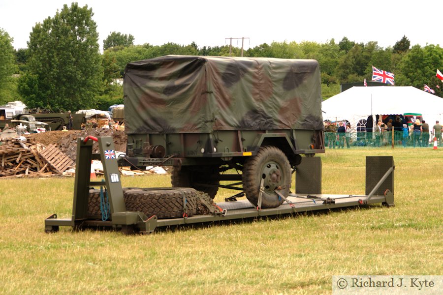 Exhibit Green 372 - Trailer M105A2, Wartime in the Vale 2015