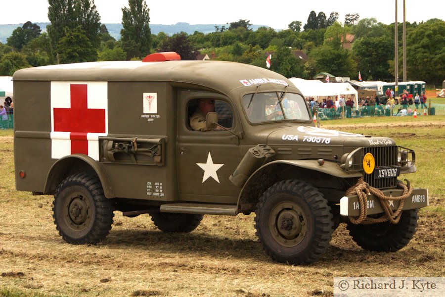 Dodge WC54 Ambulance (XSV 608), Wartime in the Vale 2015