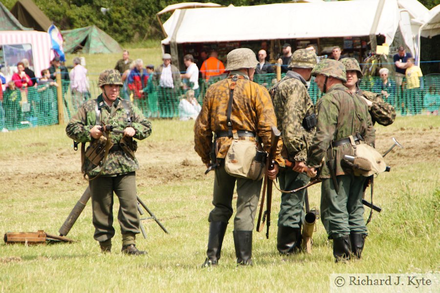 German Troops The Battle, Wartime in the Vale 2015
