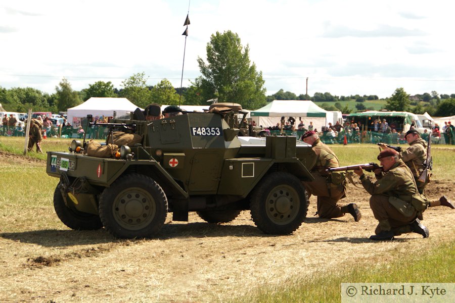 The Allies advance, The Battle, Wartime in the Vale 2015