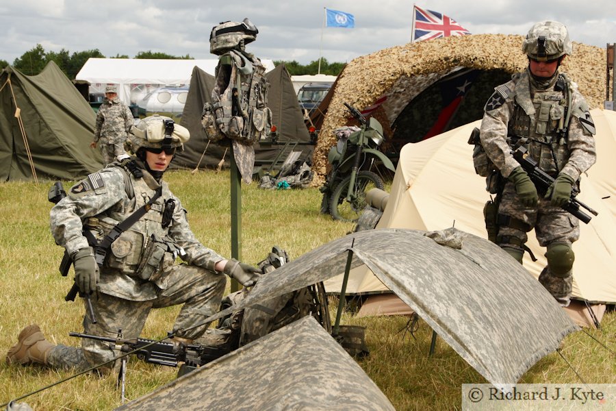 Combined Operations - NATO Forces re-enactment, Wartime in the Vale 2015