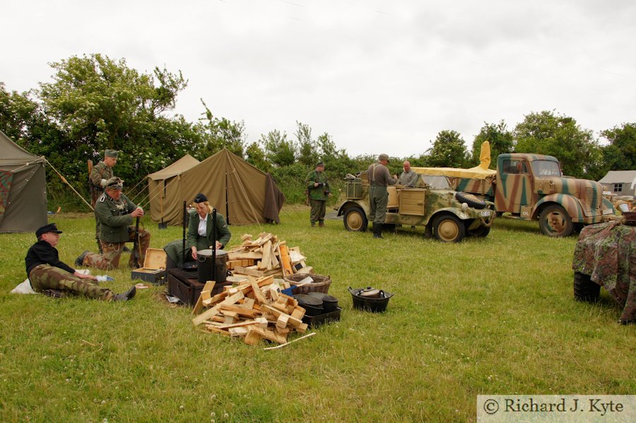 Kompanie 1 re-enactment, Wartime in the Vale 2015