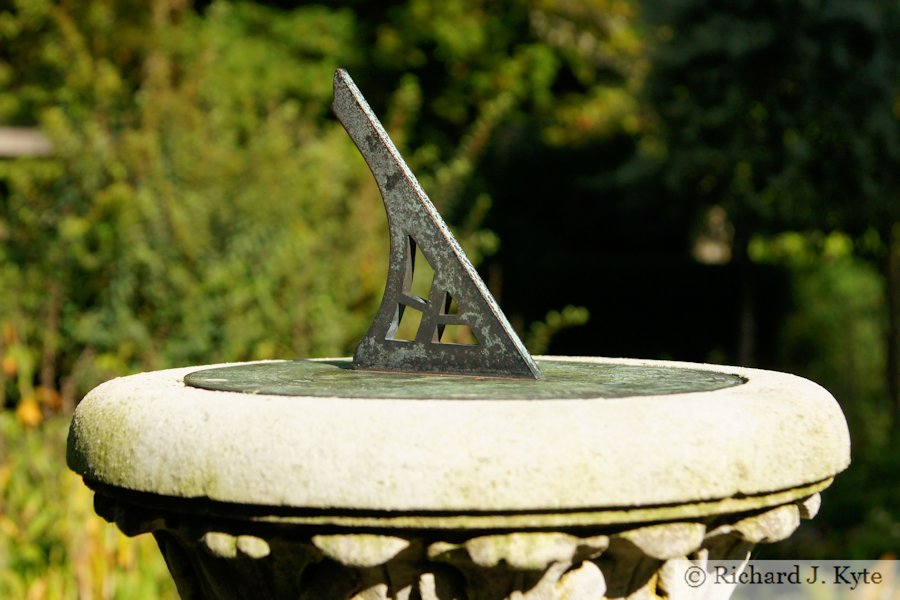 Sundial, The Swinging Garden, Buscot Park, Oxfordshire