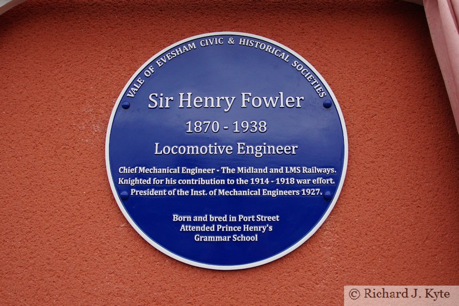 Sir Henry Fowler Plaque Unveiling
