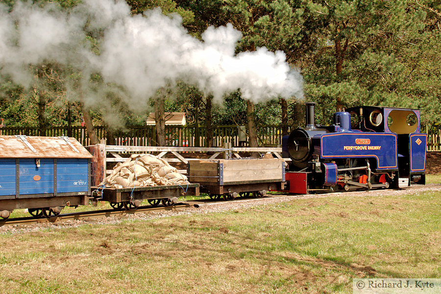 "Lydia" on a Freight Working for Perrygrove, Perrygrove Railway Spring Gala 2023