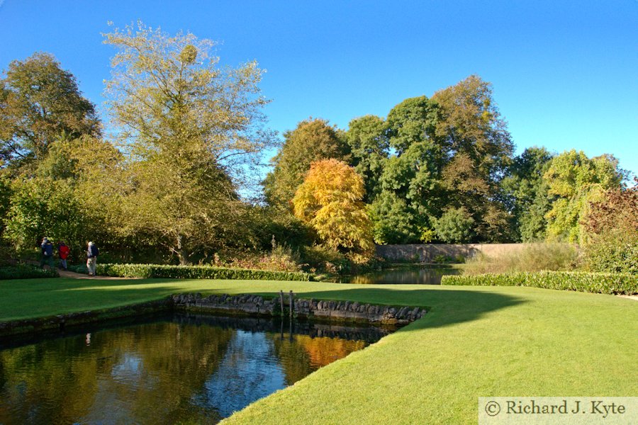 Looking across the Upper Pool, Dyrham Park, Gloucestershire