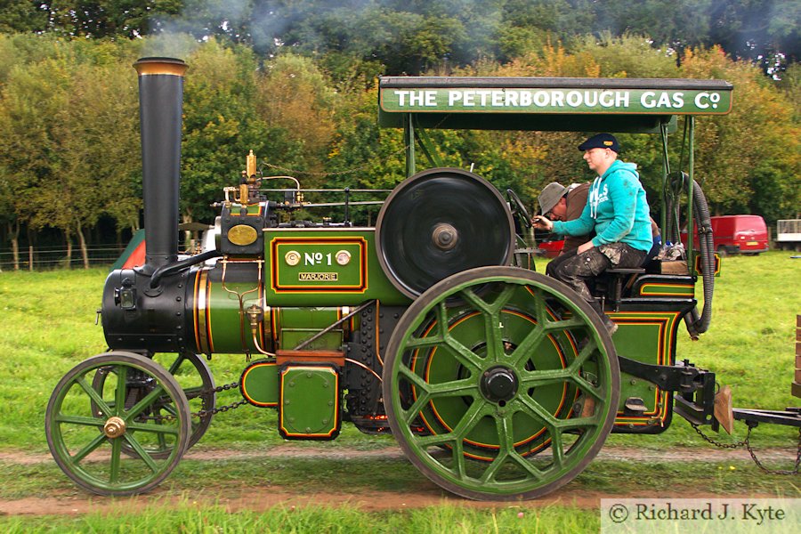 Aveling and Porter Traction Engine ("Marjorie"/"Peterborough Gas Co"), Perrygrove Railway 2017 Autumn Gala