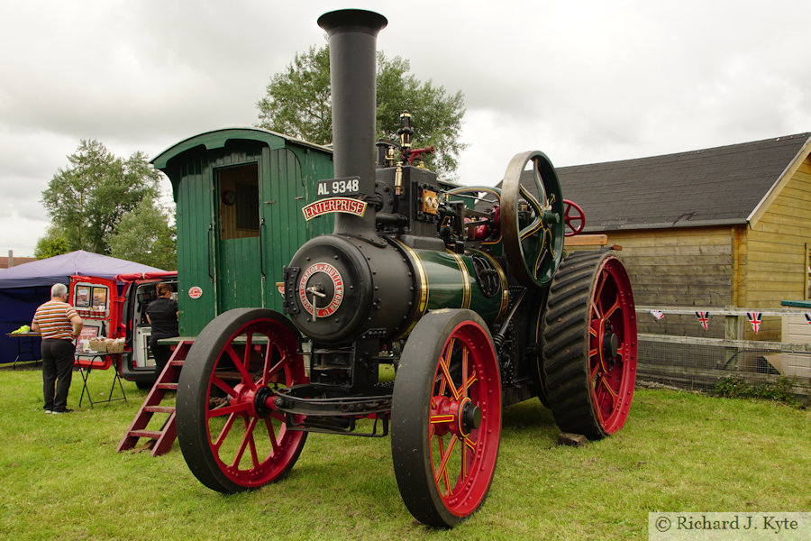 Clayton and Shuttleworth 1911 General Purpose Traction Engine AL 9348 "Enterprise", Evesham Vale Light Railway Heritage Transport Gala 2021