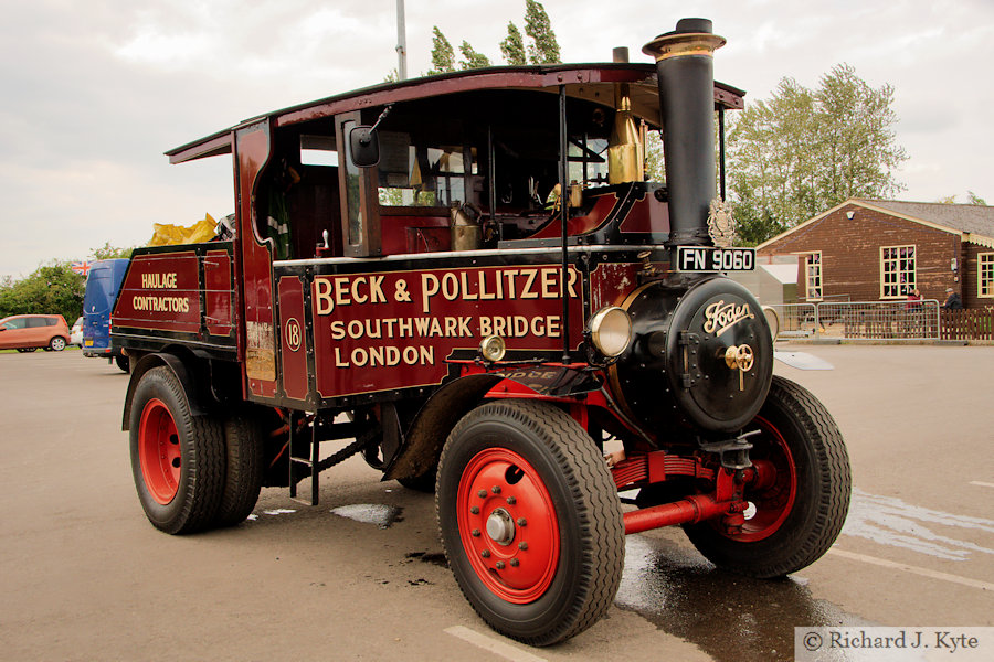 Foden Steam Tractor (FN 9060/"Beck & Pollitzer"), Gloucestershire Warwickshire Railway "Cotswold Festival of Steam 2022"