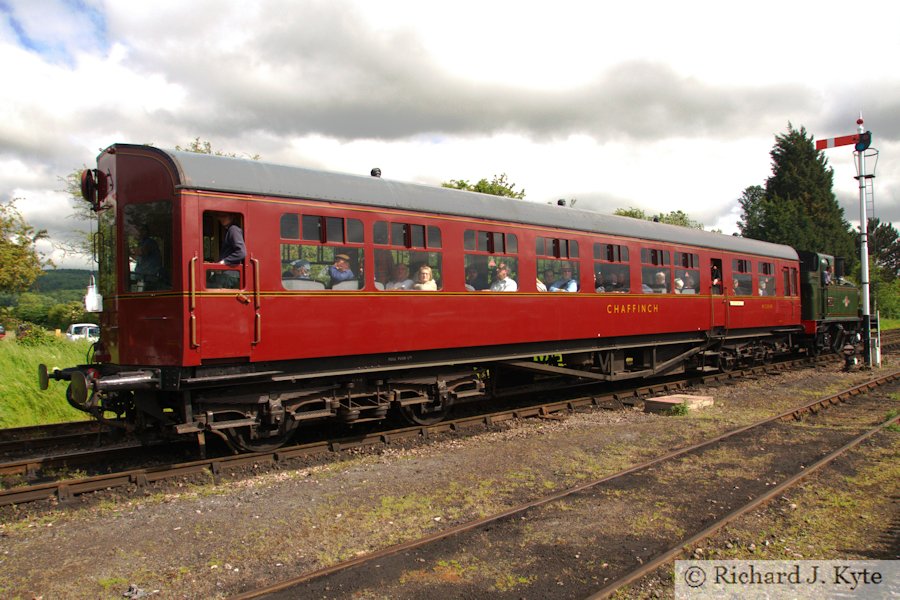 GWR 14XX class no. 1450 and autocoach Chaffinch at Toddington, Gloucestershire Warwickshire Railway 