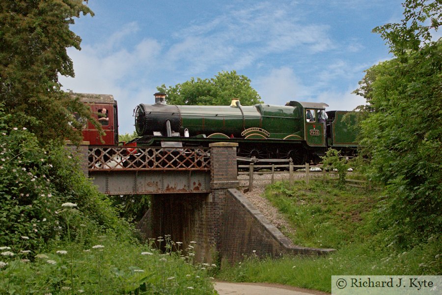 GWR Modified Hall class no. 7903 Foremarke Hall at Stanley Pontlarge, Gloucestershire Warwickshire Railway 