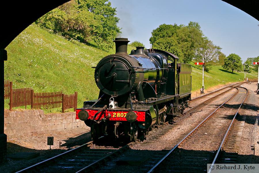 GWR 28XX class no. 2807 at Toddington, Gloucestershire Warwickshire Railway
