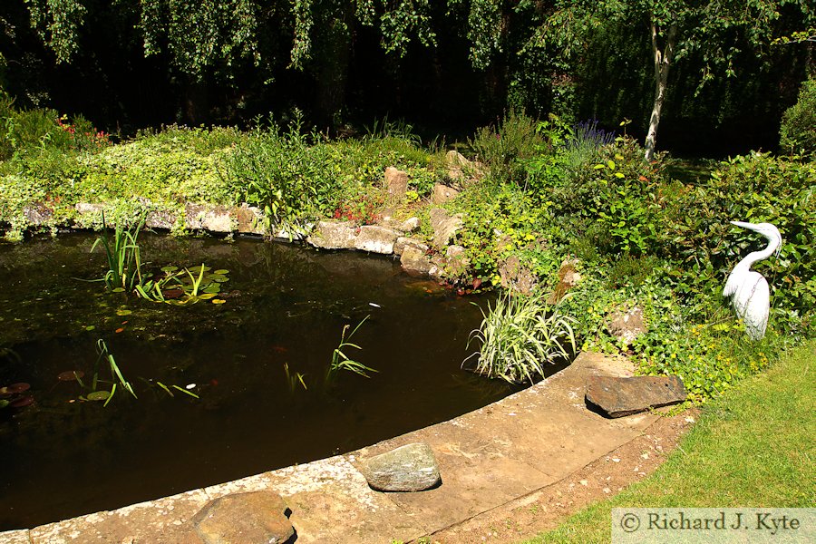 Pond, Garden 36 : "The Orchard", Eckington Flower Festival and Open Gardens 2017