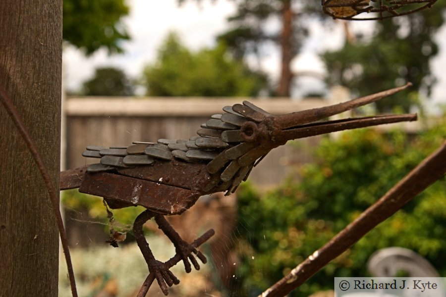 Sculpture, Garden 22 : Avon Reflections, Fladbury Walkabout 2017