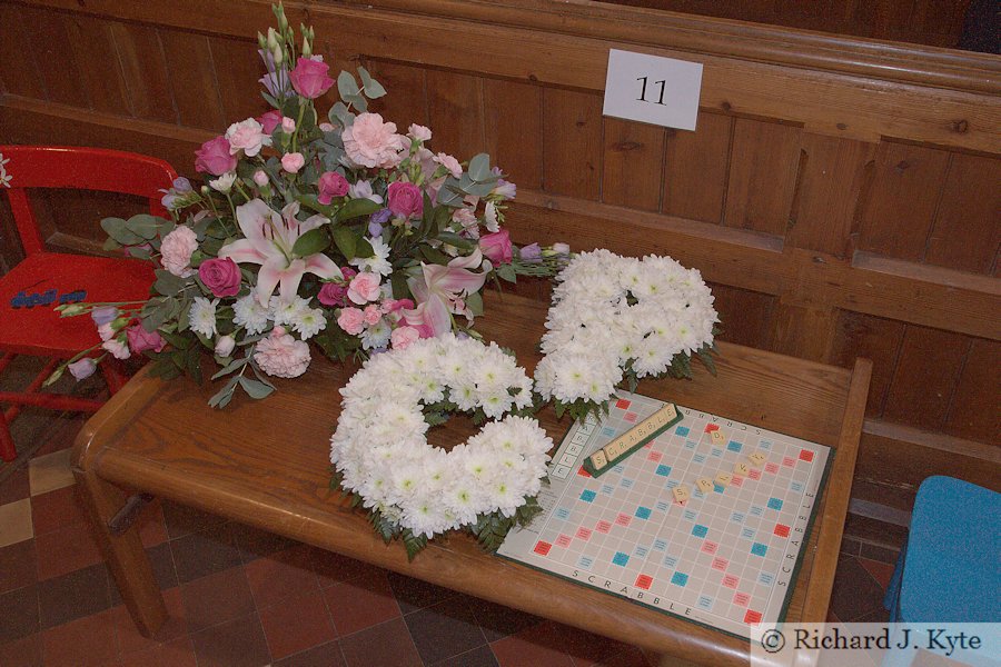 Flower Arrangement 11 : Scrabble Club, Fladbury Walkabout 2017