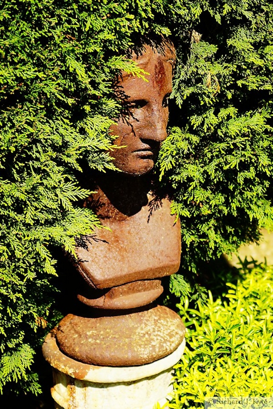 Statue, Garden 5 : Cropthorne Court, Cropthorne Walkabout 2018