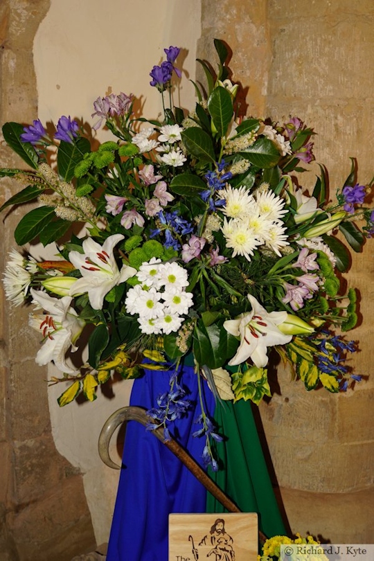 Flower Arrangement : The Lord is My Shepherd, Cropthorne Walkabout 2018