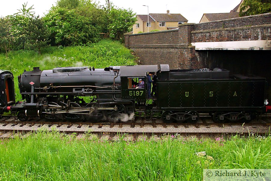 United States Army Transport Corps Class S160 no.5197 at Winchcombe, Gloucestershire Warwickshire Railway