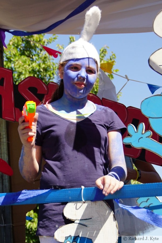 "Smurf", Evesham Carnival 2018