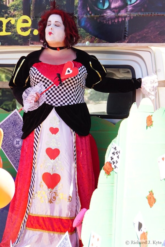 "Queen of Hearts", Evesham Carnival 2018