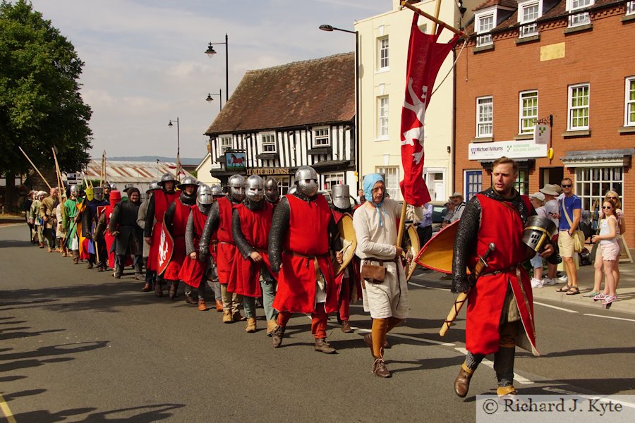 Parade, Battle of Evesham 2018 Re-enactment